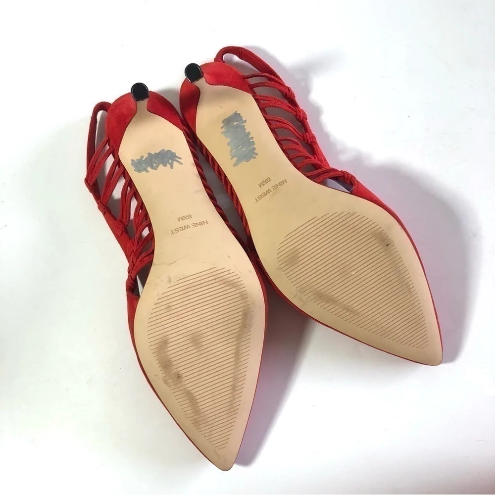 Nine West Milia Slingback Side Cutout Pump